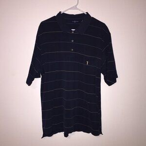 Navy Polo Golf Shirt XL